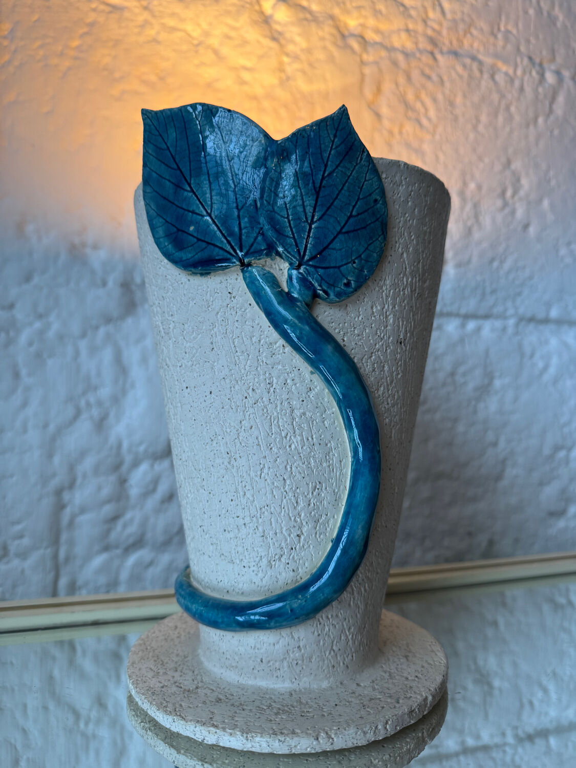Vintage handcrafted ceramic lamp