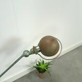 Vintage originele industriële Jielde lamp 2 armen