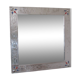 Miroir métal argenté style oriental