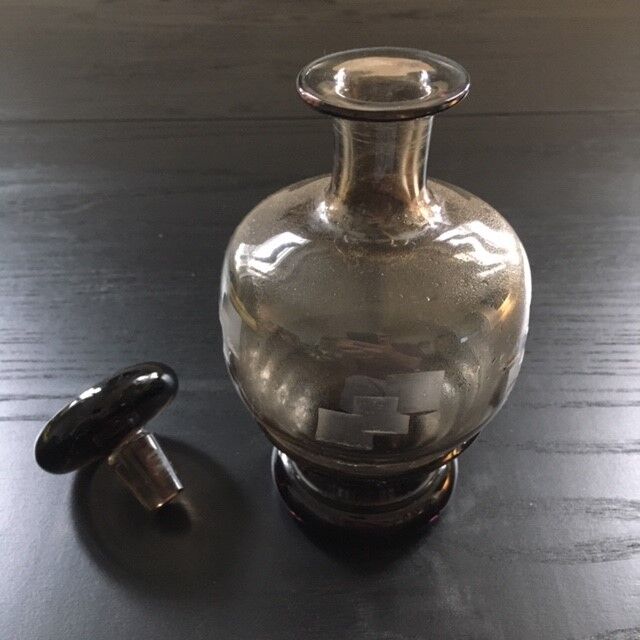Art Deco liqueur carafe