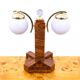 Paire de lampes de table Art Déco, Pologne, années 1950.