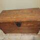 Solid oak chest