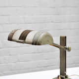 French art deco desk lamp in the style of rene koechlin, 1930s
