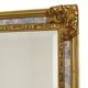 Miroir Deknudt à bords biseautés classiques, style baroque, 95 cm