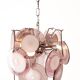 “Space Age” Murano glass chandelier by Gino Vistosi 1970.