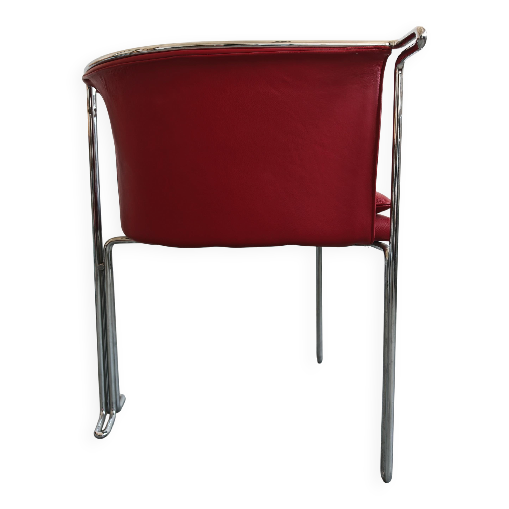 Entelechy series support chairs by John Portman for Saporiti, 1970s.