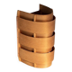 Hans-Agne Jakobsson wall lamp in pine veneer V155 - Sweden, 1960s