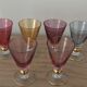 Verres à liqueur 1950