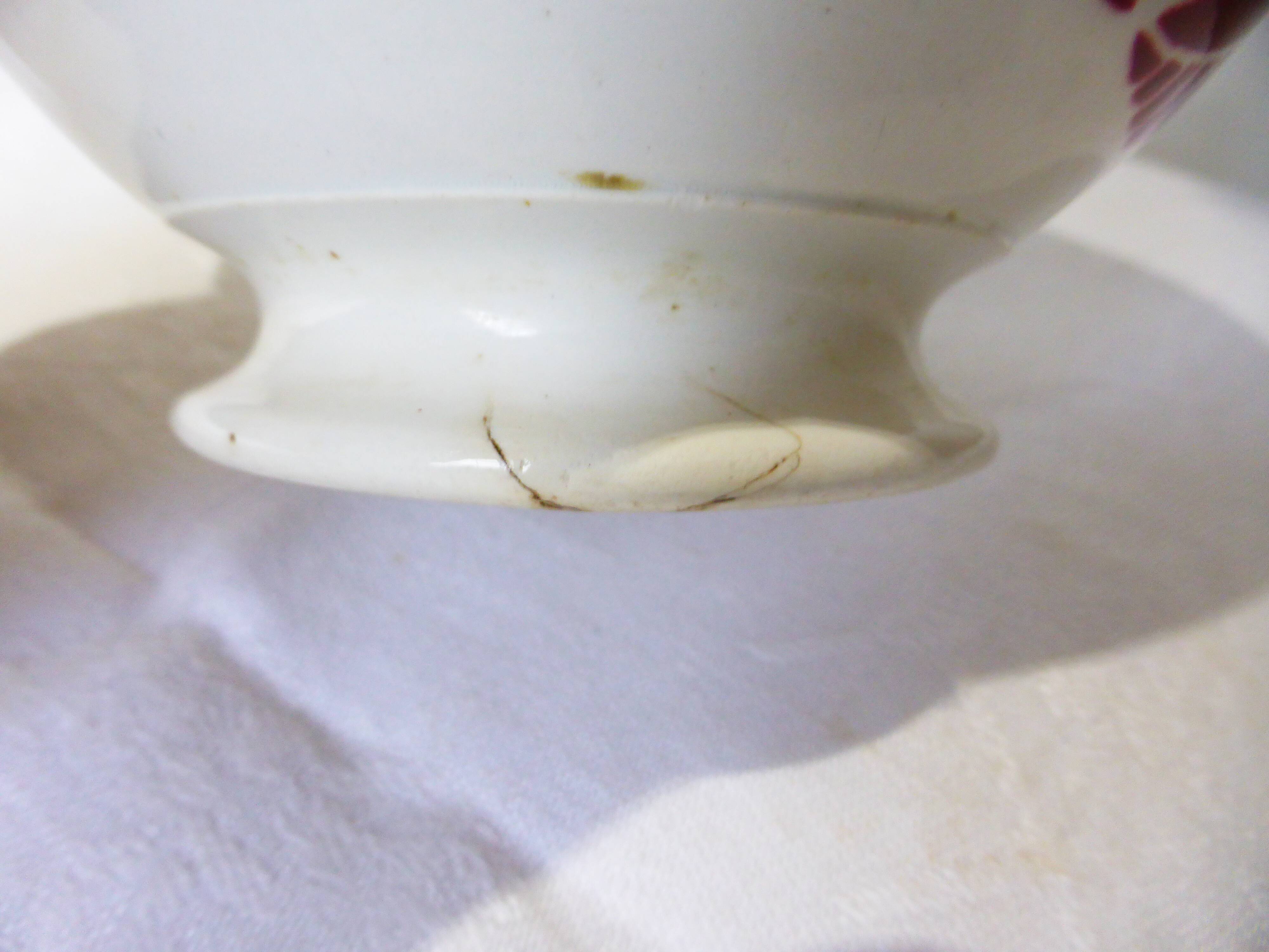 Bowl of Digoin Sarreguemines on piedouche 2112773