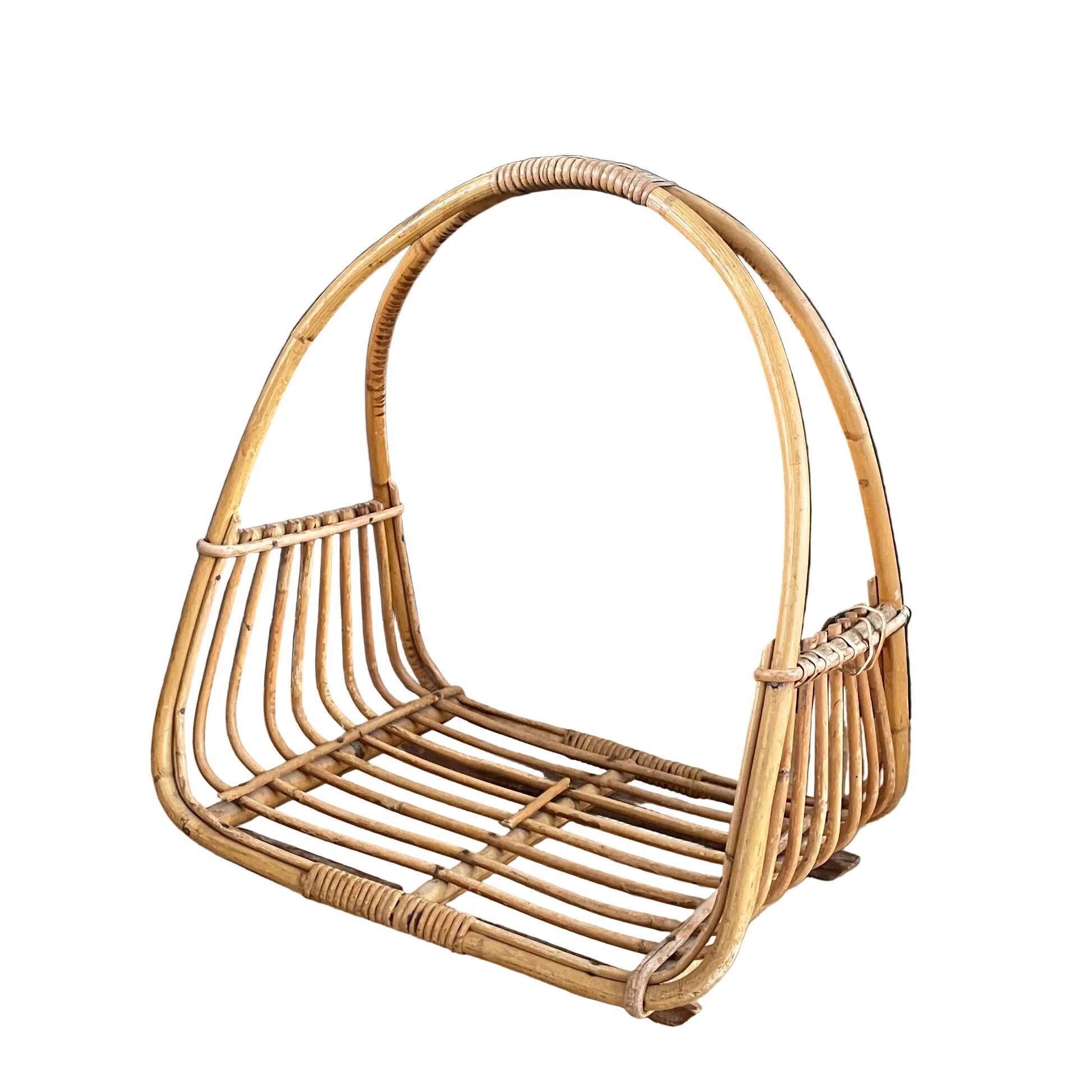 Porte bûches en bambou