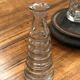 Bistro decanter "absinthe topette" in glass early twentieth century