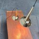 Danish mid-century brass cone pendant lamps, 1950s, set of 2.