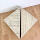 Rare vintage travertine coffee table