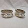 Medici silver salt cellars