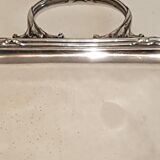 Louis XVI style silver metal tray