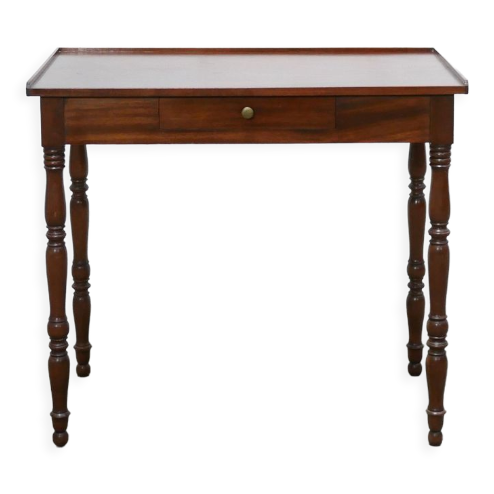 Vintage wooden desk side table