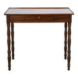 Vintage wooden desk side table