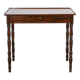 Vintage wooden desk side table