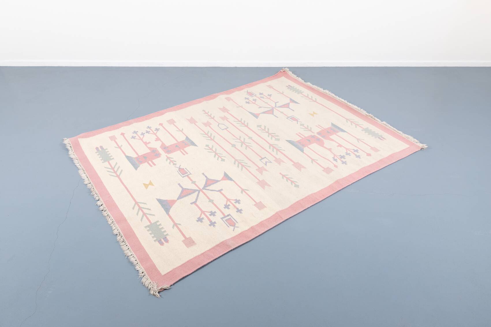 Vintage Scandinavian Modern Woven rug, 1970’s