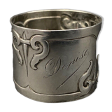 Solid silver towel ring punch minerva denise xxe