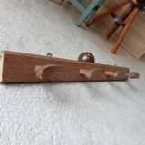 Vintage wall coat rack pop art