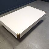 Vintage coffee table attributed to Willy Rizzo, 1970s.