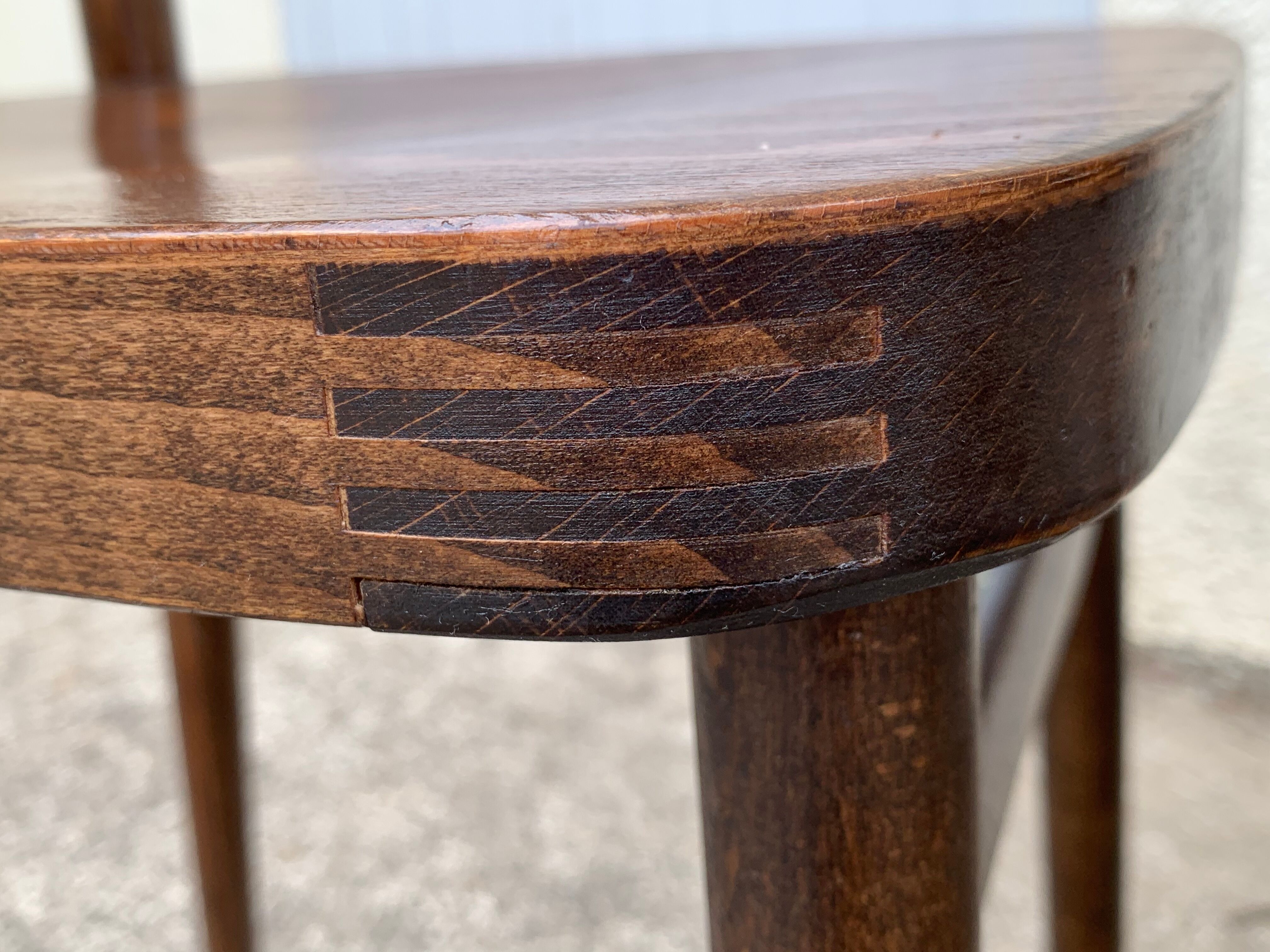 Bistro chairs 1950 made in Czechoslovakia