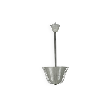 Rare lustre Art Déco Ercole Barovier en verre de Murano. Italie 1940