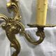 Paire d'appliques en bronze style Louis XV
