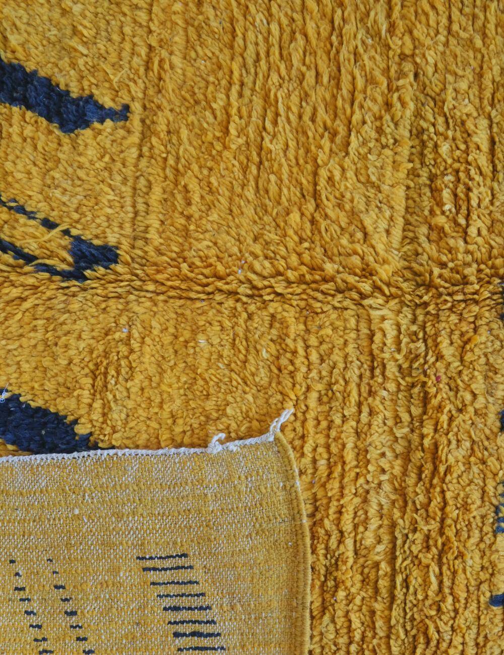 Tapis Jaune Boujad - 297 x 200 cm