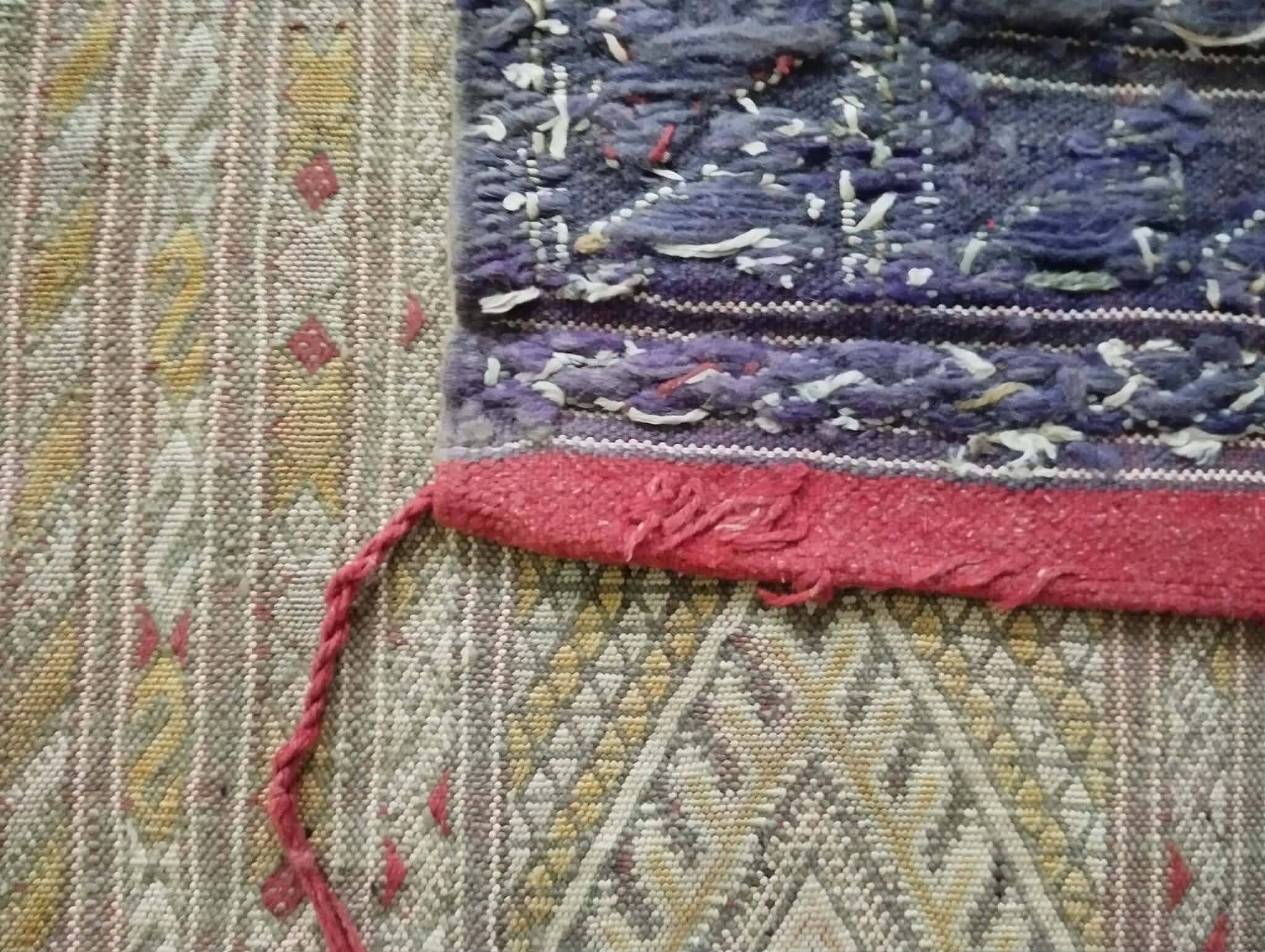 Handmade Berber Kilim Zemmour 187x115cm