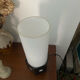 Lampe en verre et plastique années 70