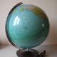 Old luminous terrestrial globe Duplex Columbus Berlin political and physical