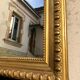 Large mirror 150 x 85 CM former gilding sheet d gold napoleon III
