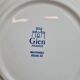 Flat plate Gien model Rouen blue – classic decor