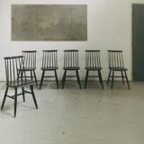 Suite of 6 Fanett chairs by Ilmari Tapiovaara