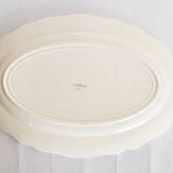 Plat de service ovale Sarreguemines