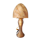 Lamp "mushroom" dome glass paste