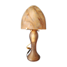 Lamp "mushroom" dome glass paste