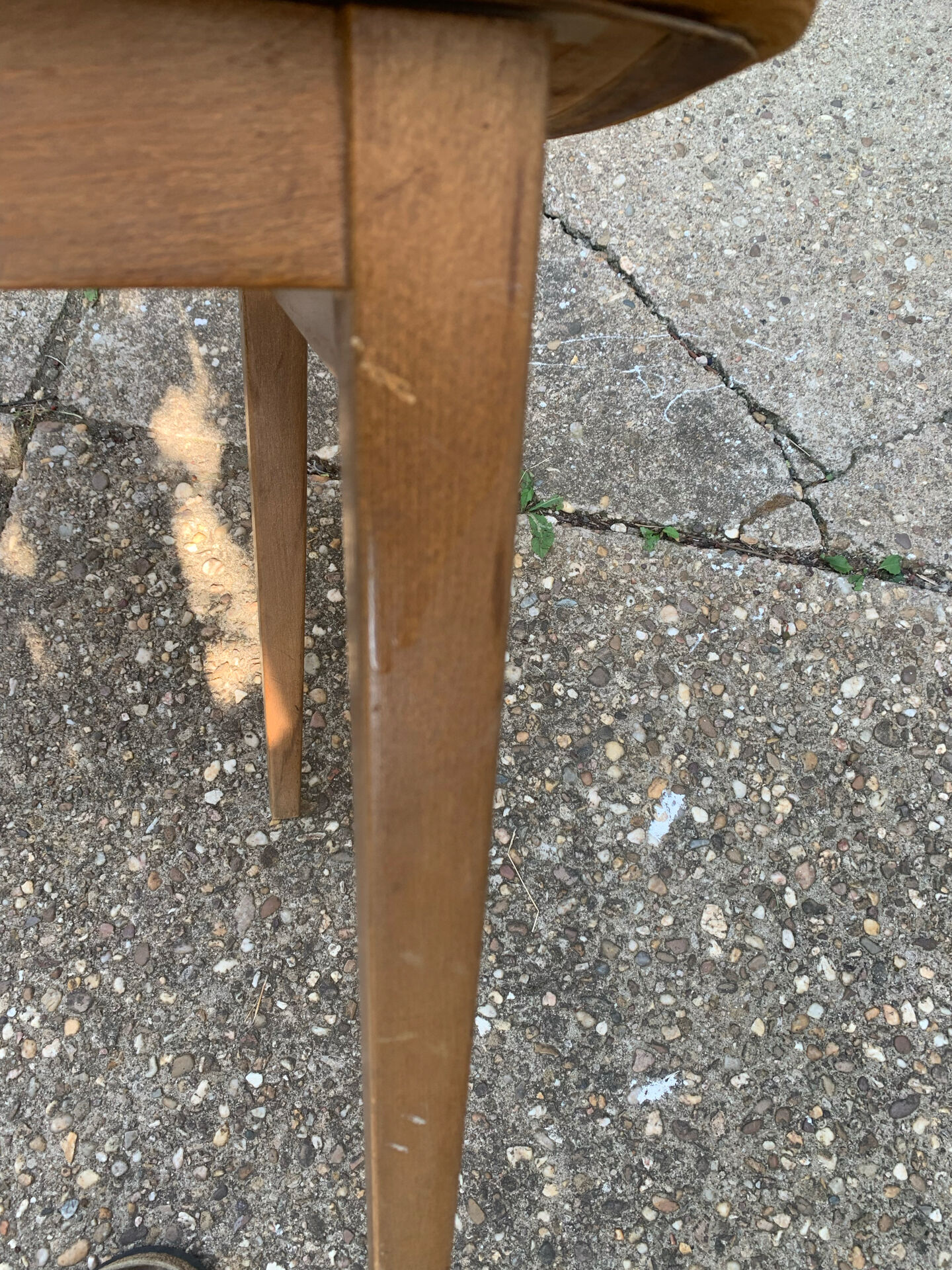 Pair of Vintage Scandinavian "Ladderback" Chairs (1960) - To Restore