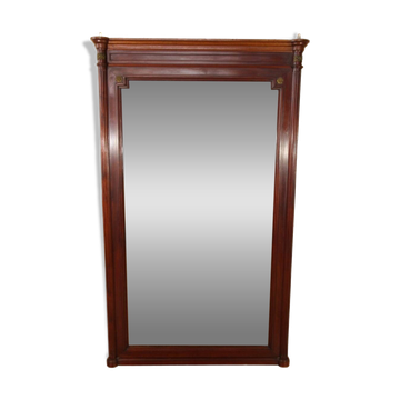 Grand Miroir En Acajou Style Louis XVI