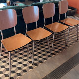 4 Formica chairs from the 1960s