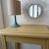 Yellow art deco console