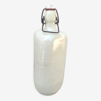 Glazed terracotta bottle