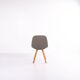 Eyes Wood chair – Erik Jørgensen – Mid grey upholstery – Solid wood