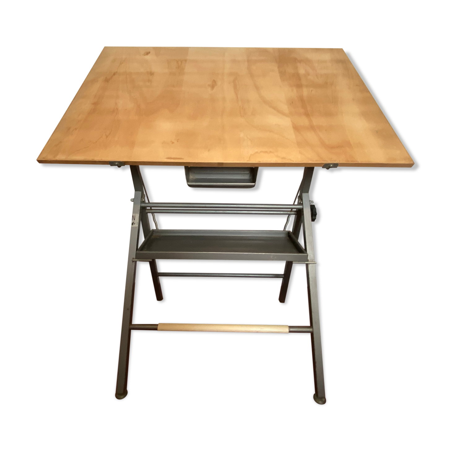 Architect table or industrial design brand BIEFFE vintage 1950/1960