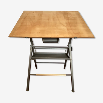 Architect table or industrial design brand BIEFFE vintage 1950/1960