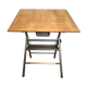 Architect table or industrial design brand BIEFFE vintage 1950/1960
