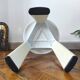 Vintage Space Age tripod stool in white plastic – Tatay, 1970s