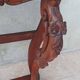Napoleon III mahogany console
